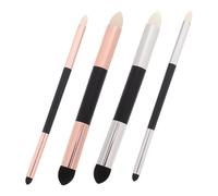 LIFKOME 4 pièces Stylo Estompe Double Tête Lavable pour Dessin Artistique Gomme Grise Polyvalente Outil de Mélange Mise Évidence pour Étudiants et Débutants