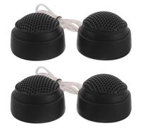 LIFKOME 4 Pièces Tweeter Piézoélectrique 20 W Impédance 4 Ω pour Voiture | Réponse 2 Khz à 25 Khz, Installation Rapide, Plastique Alliage, Noir, pour Stéréo Auto