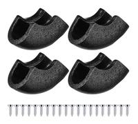 LIFKOME 4 pièces U Plastique pour Chaise Épingle Capuchons Antidérapants pour Table et Bureau Lot