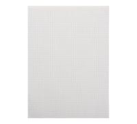 LIFKOME 40 Feuilles Bloc-notes Quadrillé 40 Feuilles Papier Millimétré Grand Format pour Cahier de Maths et Dessin Scolaire à Usage Élève