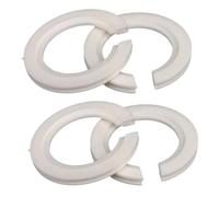 LIFKOME 4pièces Adaptateurs Pour Abat-jour Vers Bague Pour Luminaires Réducteur De Culot Pour Lampes Et Plafonniers