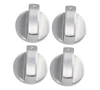 LIFKOME 4pièces Bouton De Commande De Cuisinière Bouton De Commande De Brûleur Remplacement De Cuisinière Pour Four Lot Métal