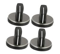 LIFKOME 4Pièces Bouton de Cuisinière à Rotatif de Commande de Brûleur à Angle Droit pour Remplacement de Cuisinière