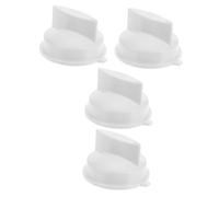 LIFKOME 4pièces Bouton De Minuterie Réglable Pour Cuisinière Et Chauffage Remplacement De Minuterie Mécanique Pour Fours Et Cuisines Interrupteur De Commande