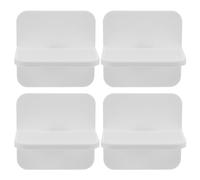 LIFKOME 4pièces Support Anti-basculement Pour Armoire Renfort De Charnière Stabilisateur De Charnière Fixation Murale Clips De Réparation Adaptateur De Réparation Installation Armoire