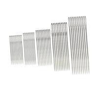 LIFKOME 5 ensembles Lot de Aiguilles à Chas Acier Inoxydable pour Couture Tricot et Broderie Accessoires de Couture Pratiques avec Boîte de Rangement Outils de Filage DIY pour Débutants