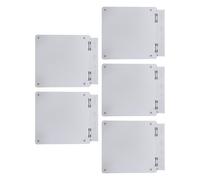 LIFKOME 5 Pièces Lot de 5 Couvercles de Protection Anti-poussière pour Interrupteur Mural 86 Type, Transparent et Résistant aux Chocs, Protection Inviolable pour Thermostat de