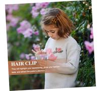 LIFKOME 5 pièces Lot de Pinces à Cheveux Peigne Résine Colorées Durables et Faciles à Ouvrir Accessoires Coiffure pour Femmes et Filles pour Maquillage et Fêtes