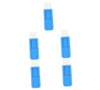 LIFKOME 5 Pièces Outil de Sculpture Argile avec Brosse à Aiguilles pour Créer des Textures et Motifs Grattage et Liaison des Argile Indispensable pour et Poterie
