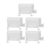 LIFKOME 5 Pièces Plastic Microwave Door Latch Bracket Oven Door Switch Replacement Kit For Microwave Repair And DIY Maintenance