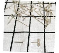 LIFKOME 50 Épingles en T pour Postiche en Acier Inoxydable 45Mm avec Boîte Plastique Pratique pour Modélisation et Couture Sécurisée des Perruques