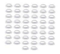 LIFKOME 50 Pièces Light Holder Rings Plastic Collar Replacement For Lampshade Socket Durable And Easy To Install