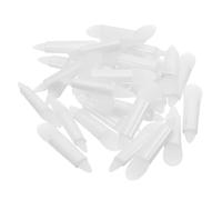 LIFKOME 50 Pièces Silicone Lip Brush Set Transparent Dual Ended Reusable Lip Mask Applicators And Eyeshadow Application Soft Silicone Design