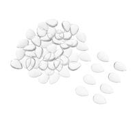 LIFKOME 50 Pièces Transparent Glass Nail Beads Waterdrop Shape For Manicure Color Display DIY Tools Professional Salon Use