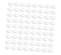 LIFKOME 500 pièces Disposable Pigment Ring Cups For Eyebrow Tattooing And Eyelash Extensions Lightweight Ink Holders For Professional Beauty Salon And Personal Use