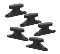 LIFKOME 5pcs Clips pour Étui de Violon en Plastique Noir Installation Rapide et Protection de L'instrument, Porte-archet Élégant pour Performances et Usage Extérieur
