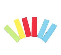 LIFKOME 6 pièces Couvre Glaces Réutilisables Néoprène Ensemble de Manchons Isolants pour Bâtonnets de Glace Couleurs Aléatoires Couleur Aléatoire Couleur Aléatoire