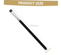 LIFKOME 6 pièces Lot Pinceaux Eyeliner et Sourcils Plat Précis Brosse Maquillage Yeux Compacte et Légère Voyage et Usage Professionnel