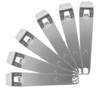 LIFKOME 6 pièces Ouvre Bouteille Inox Multifonction pour Flacons Oraux Décapsuleur Portable pour Infirmières et Usage