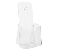 LIFKOME 6 Pièces Présentoir Acrylique de Bureau, Porte-brochures et Organiseur de Magazines, Gain de Place, Facile à Transporter, pour Bureau et Salon Professionnel