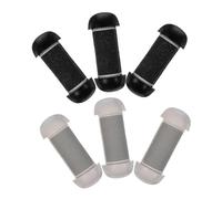 LIFKOME 6 Pièces Têtes de Rechange pour Électrique Exfoliants Étanches Compatible avec Meuleuse Électrique de Pédicure Remplacement Facile pour Soins