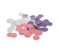 LIFKOME 60 pièces Disques Abrasifs Manucure et Pédicure pour Ponceuse à Ongles Papier Abrasif pour Modelage Ongles et Élimination Peau Morte des Kit Accessoires Manucure Portable