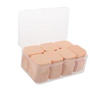 LIFKOME 60 pièces Mini Sponge Makeup Powder Puff Set Soft Latex Disposable Applicators For Liquid Foundation Concealer Setting Powder Even Coverage And Precision Application For