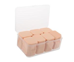 LIFKOME 60 pièces Mini Sponge Makeup Powder Puff Set Soft Latex Disposable Applicators For Liquid Foundation Concealer Setting Powder Even Coverage And Precision Application For