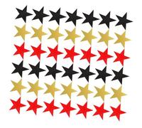 LIFKOME 60 Pièces Pentagram Paper Cutouts Classroom Decorative Cutout Bulletin Board Wall Decor For Art Projects