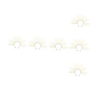 LIFKOME 6pièces Bandeau Lolita or Accessoire De Cheveux Créatif Pour Halloween Coiffure De Déesse Pour Fête Et Photographie