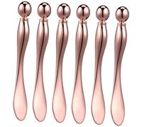 LIFKOME 6Pièces Masseur pour Yeux Applicateur de Crème pour Yeux Outil de Beauté Élégant Massage Contour des Yeux