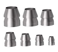 LIFKOME 7pièces Coins pour Manche De Marteau Accessoires De Fixation Et Renforcement pour Hache Et Outils Kit Fer pour Menuisiers Et Bâtisseurs Variées