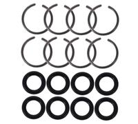 LIFKOME 8 ensembles Kit de Danneaux de Retenue et Joints Toriques pour Clé à Chocs Détachées Durables pour Douilles et Bagues de Friction Accessoires Doutillage pour Clé Électrique