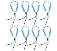 LIFKOME 8 Pièces Lanière pour Lunettes de Natation en Mousse Flotteurs | Cordon Polyester Réglable, Maintien Stable, Convient à Toutes les Tailles de Tête