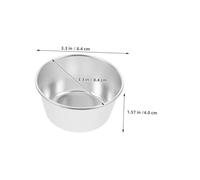LIFKOME 8 Pièces Moules à Pudding et Flan Acier Nonadhésifs Moules Ronds Mini pour Cupcakes Aux Œufs Gâteaux et Biscuits Résultats et Démoulage Facile