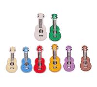 LIFKOME 8 Pièces Patchs Brodés Guitare en Polyester pour Vêtements, Décoratifs et Pratiques, Forme Guitare, pour Vestes et Ateliers de Couture