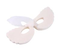 LIFKOME 80pcs Papiers Oculaires Jetables en Fibre Forme, Toucher Souple et Ajustement pour Soins des Yeux à Domicile et Salon