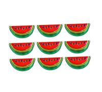 LIFKOME 9 Pièces Broche Pastèque Émaillée Épingle Cartoon Fruit pour Vêtements et Sacs Accessoire été Alliage pour Plage et Fêtes Luau
