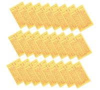 LIFKOME 900pièces Papier De Sacrifice Papier Offrande Traditionnel Jaune Brûlant pour Funérailles