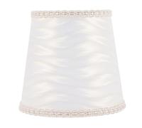 LIFKOME Abat-jour pour Lampe Suspension Petit Modèle Tissu Protection Lumière Douce Structure Stable Compatible Ampoules à Clip Accessoire pour Éclairage Plafond Élégant