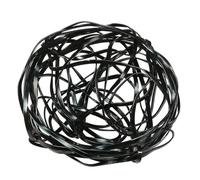 LIFKOME Accessoire Base en Fleurs Vase Alliage à pour D'aluminium Noir de Fixation Souple Déformable et pour Arrangement Floral et Cafés