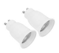 LIFKOME Adaptateur de Douille Ampoule G9 vers E27 en Céramique Résistant la Chaleur, Convertisseur pour Lampe Led, Lot de 2 Pièces, Installation sans Outil, Usage Maison et Bureau