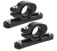 LIFKOME Adaptateur de Support de Porte-bidon en Alliage Léger pour Vélo Électrique, Clip Portable pour Tige de Selle, Lot de 2 Pièces pour Usage en Extérieur