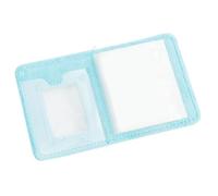 LIFKOME Album Photo en Peluche Bleu 3 Pouces, Mini Livre Photo Mignon Pochettes Transparentes pour Cartes Postales, Album de Collection Créatif pour Filles et Souvenirs Familiaux