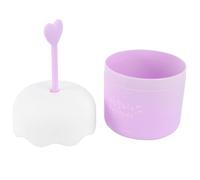 LIFKOME Appareil à Mousse Couleur Pourpre Portable pour Nettoyant Visage en Pp Design Simple, Formation de Bulles pour Nettoyage Facial Quotidien des Femmes