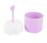 LIFKOME Appareil de Formation de Mousse pour Nettoyage Visage Compact Violet en Polypropylène pour Soins Peau Homme et Femme Usage Quotidien