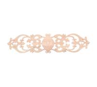 LIFKOME Appliques Bois Massif pour Meubles Décorations Sculptées Européennes Non Peintes Embellissement pour Armoires Commodes Et Murs Faciles à Installer Design Classique Intemporel
