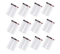 LIFKOME Autocollants de Transfert pour Sourcils Imperméables 12 Pièces Taille Standard pour Femmes et Filles Utilisation Cosmétique Quotidienne sans Latex