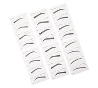 LIFKOME Autocollants pour Sourcils Jetables 6 Pcs en Papier Design Délicat, Sûrs et Faciles à Utiliser pour Maquillage des Sourcils Féminin Débutant