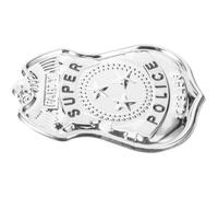 LIFKOME Badge de Police Étoile à Trois Branches Métal Broche Costume Unisexe Légère et Réaliste pour Cosplay Déguisement Policier et Accessoires de Fête